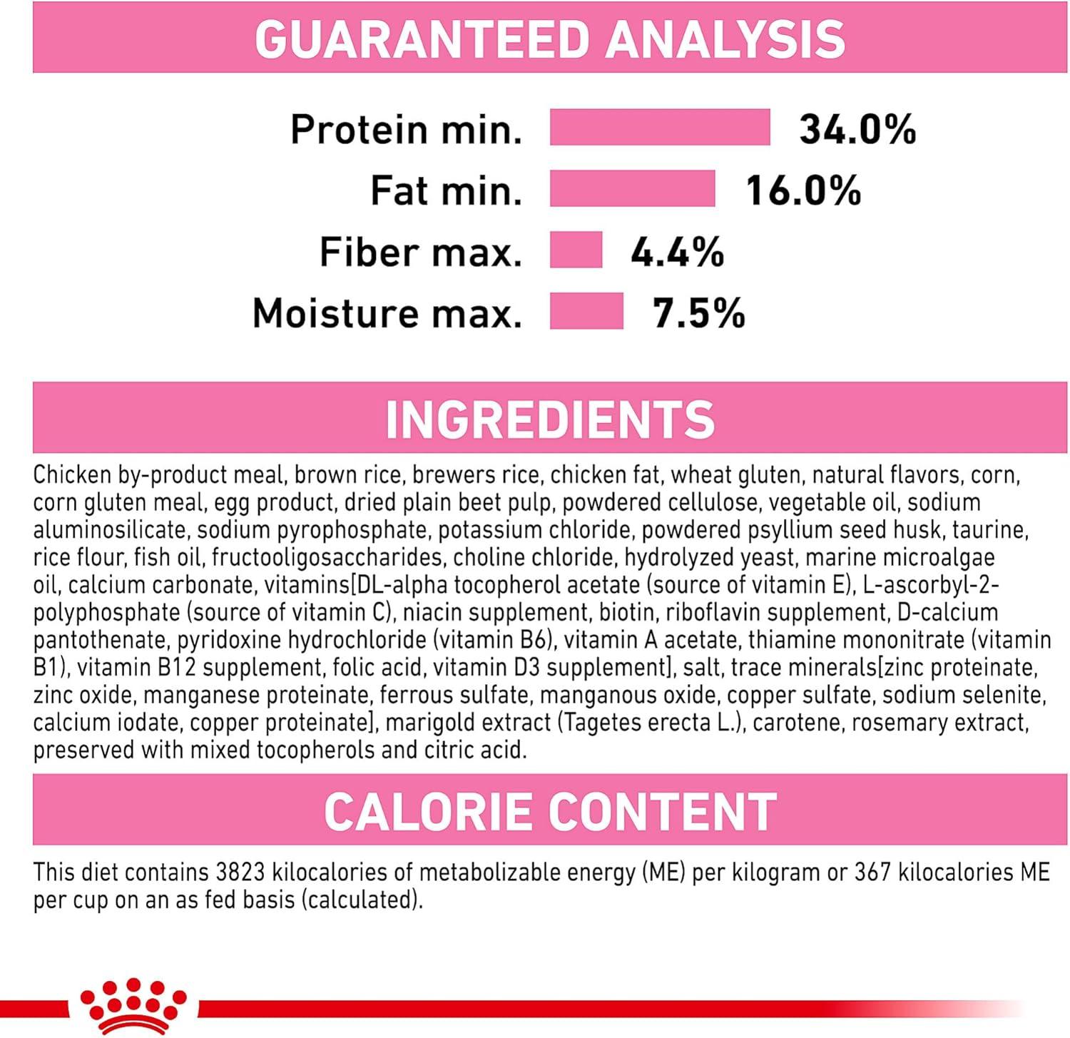 imageRoyal Canin Feline Health Nutrition Kitten Dry Cat Food 7 lb Bag14 Pound Pack of 1