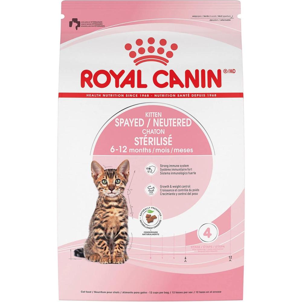 imageRoyal Canin Appetite Control SpayedNeutered 12 Dry Adult Cat Food 7 lb bag25 Pound Pack of 1