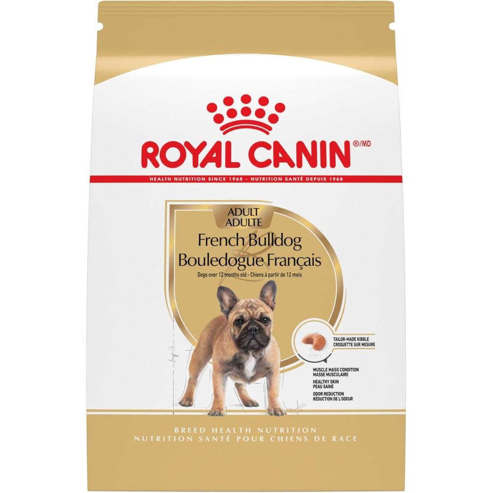 imageRoyal Canin Breed Health Nutrition French Bulldog Adult Dry Dog Food 30 lb Bag30 Pound Pack of 1