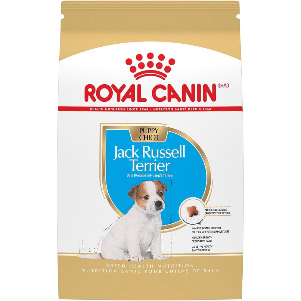 imageRoyal Canin Breed Health Nutrition Jack Russell Terrier Puppy Dry Dog Food 3 lb BagPuppy
