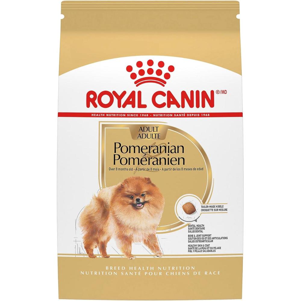 imageRoyal Canin Breed Health Nutrition Pomeranian Adult Loaf in Sauce Dog Food 3 oz Pack of 2425 Pound Pack of 1