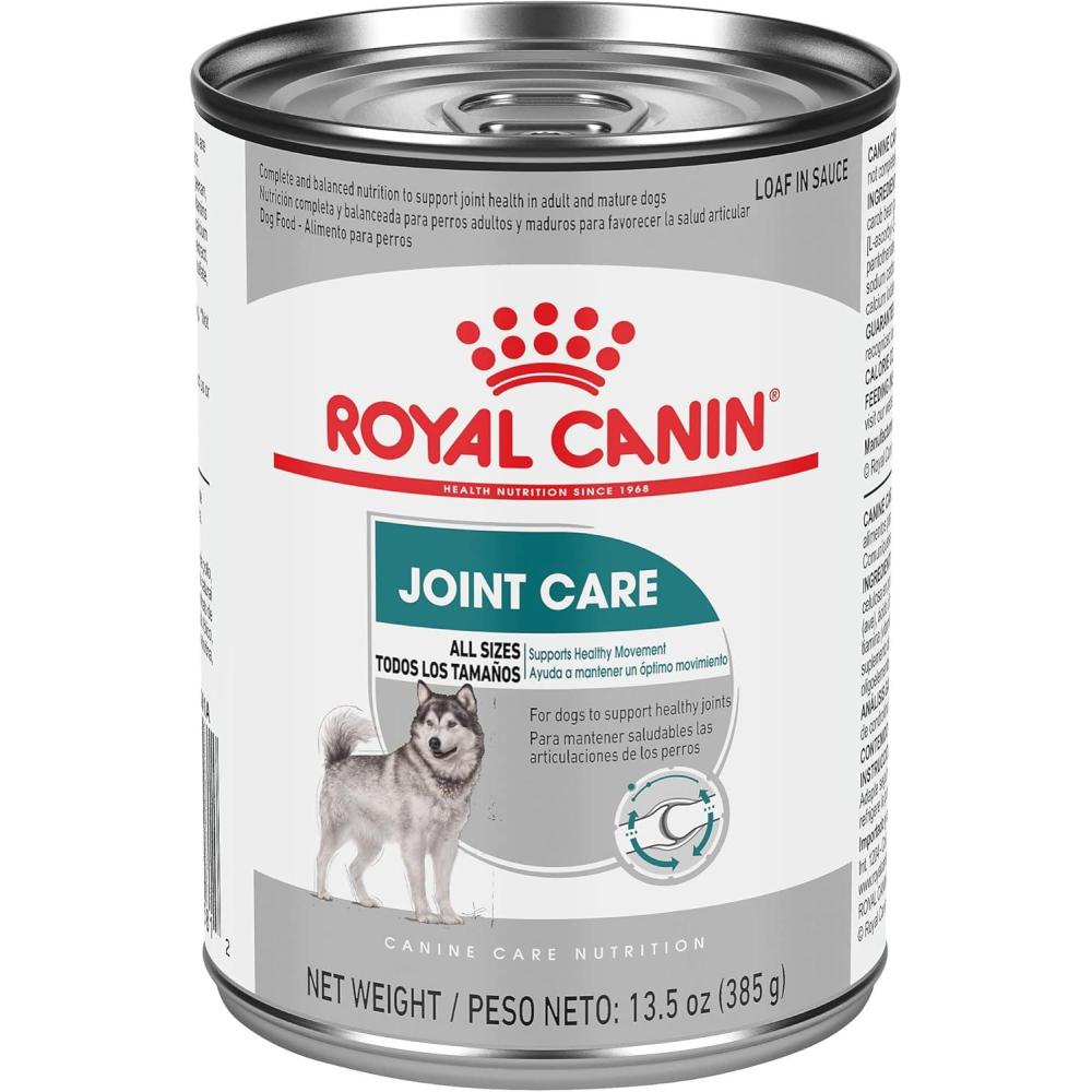imageRoyal Canin Canine Care Nutrition Joint Care Adult Loaf in Sauce Dog Food 135 oz Pack of 12135 Ounce Pack of 12