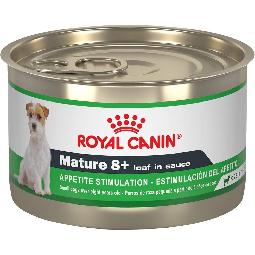 imageRoyal Canin Canine Health Nutrition Mature 8 Loaf in Sauce Dog Food 52 oz Pack of 2452 Ounce Pack of 24