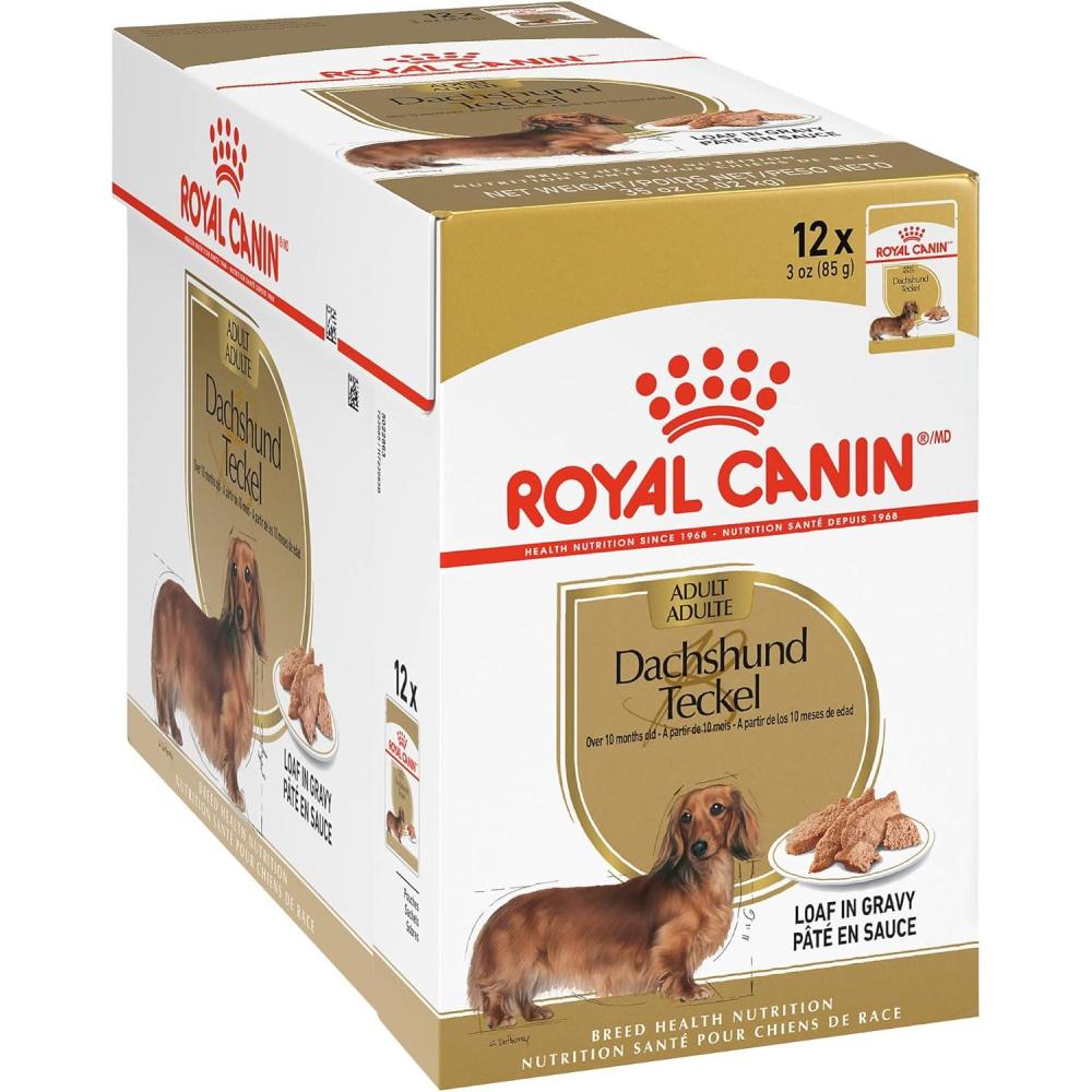 imageRoyal Canin Dachshund Adult Breed Specific Dry Dog Food 10 Lb bag3 Ounce Pack of 12