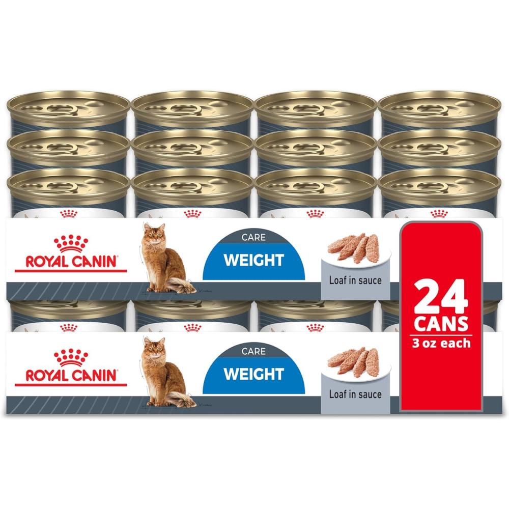 imageRoyal Canin Feline Care Nutrition Weight Care Adult Loaf in Sauce Cat Food 3 oz Pack of 241 Count Pack of 24