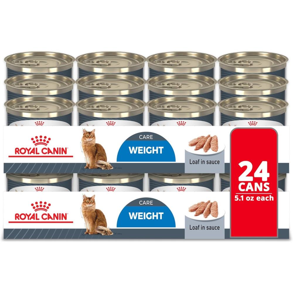 imageRoyal Canin Feline Care Nutrition Weight Care Adult Loaf in Sauce Cat Food 3 oz Pack of 2451 Ounce Pack of 24