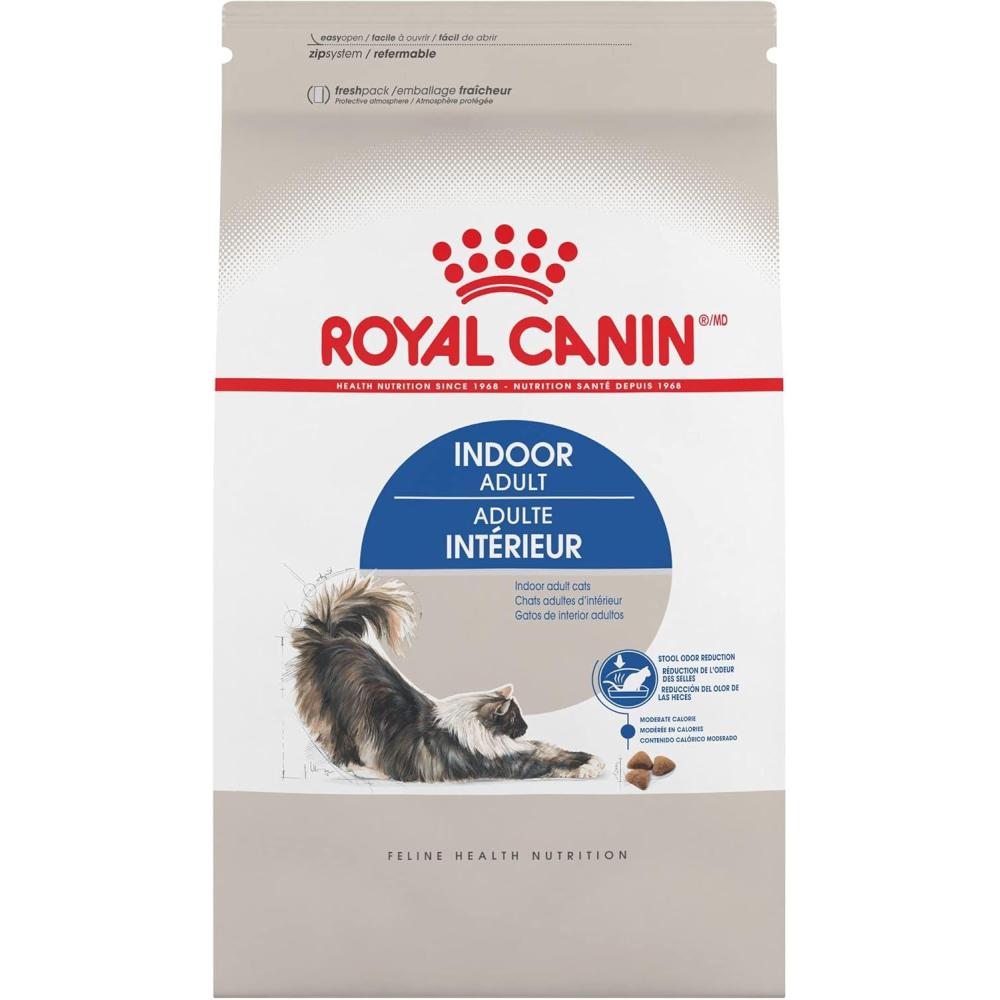 imageRoyal Canin Feline Health Nutrition Indoor Adult Dry Cat Food 3 lb Bag7 Pound Pack of 1