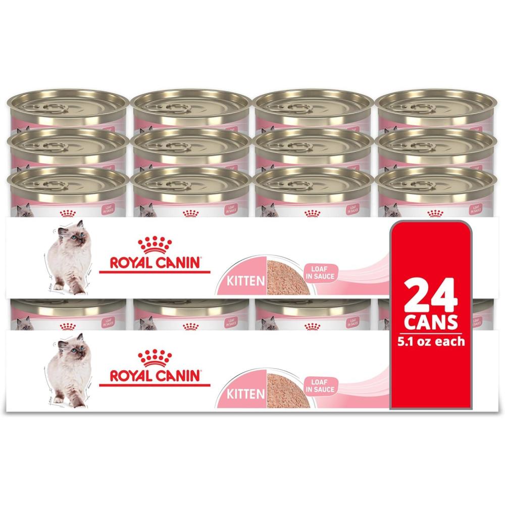imageRoyal Canin Feline Health Nutrition Kitten Thin Slices in Gravy Cat Food 3 oz Pack of 2451 Ounce Pack of 24