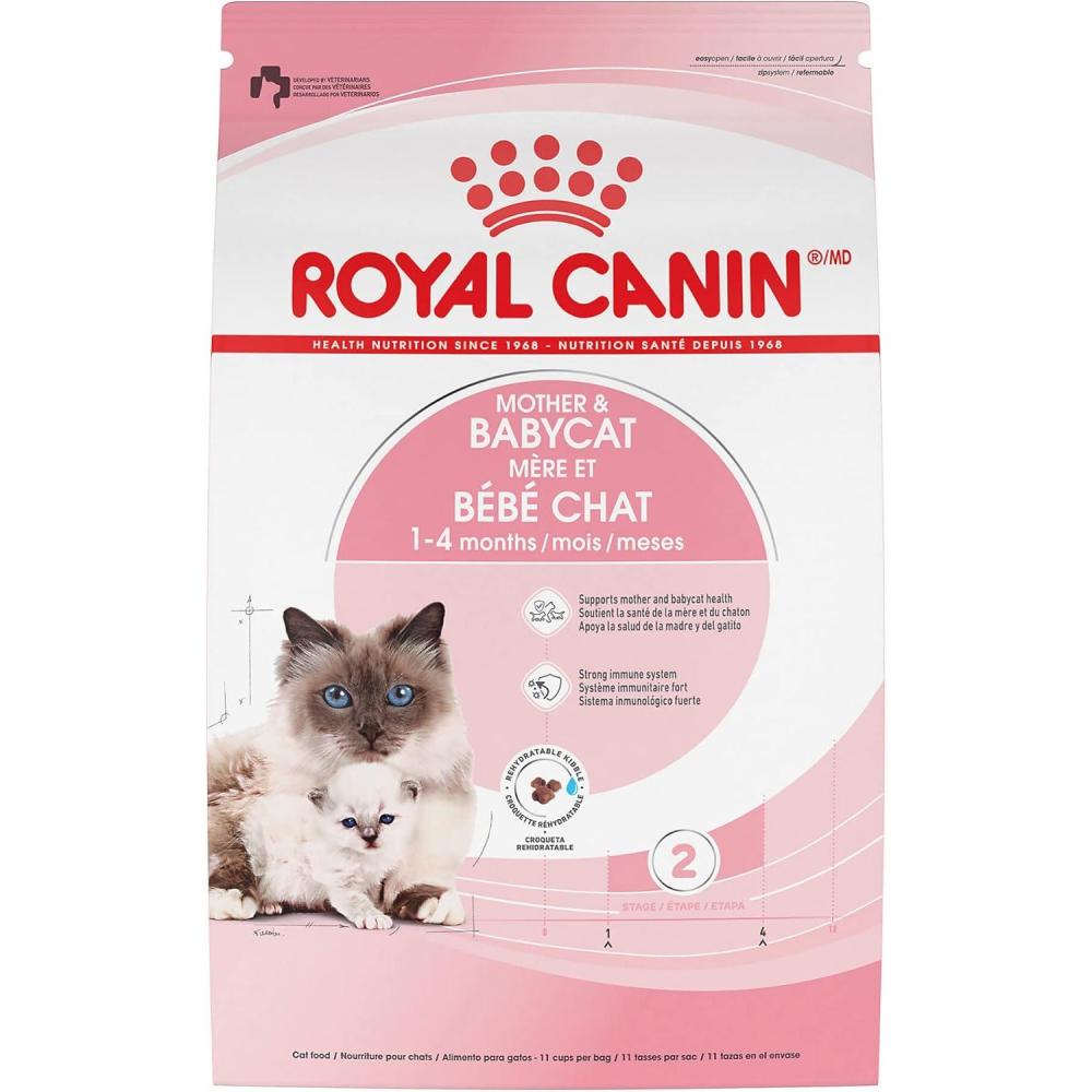 imageRoyal Canin Feline Health Nutrition Mother ampamp Babycat Dry Cat Food 3 lb Bag6 Pound Pack of 1