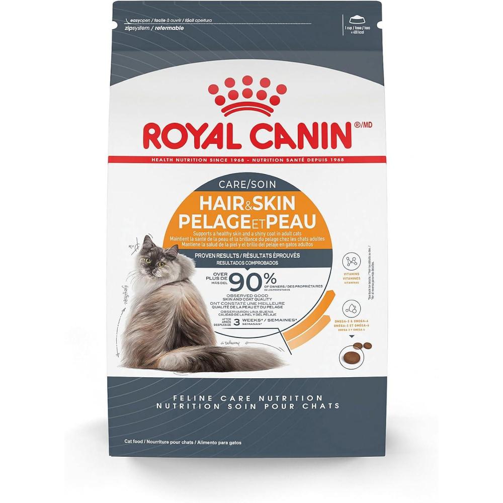 imageRoyal Canin Hair ampamp Skin Care Dry Cat Food 3 lb bag6 Pound Pack of 1