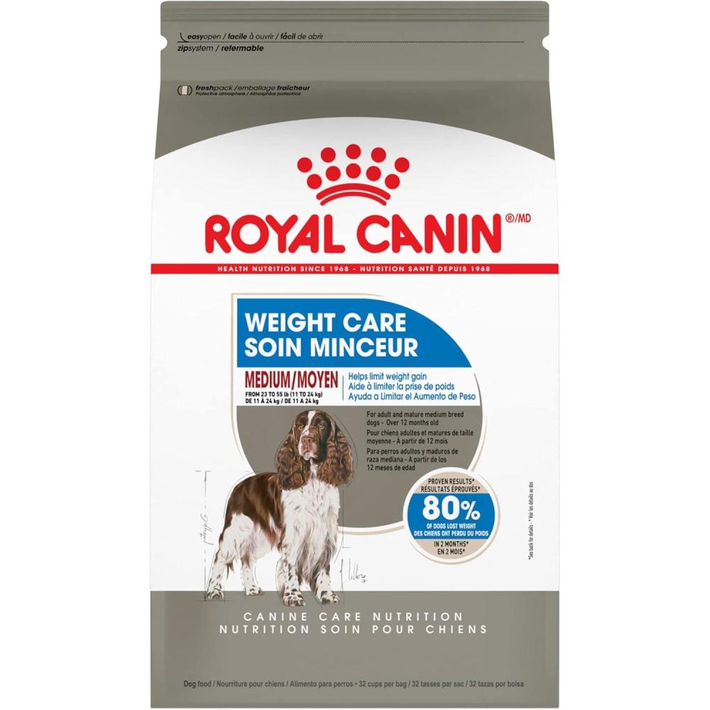 imageRoyal Canin Medium Weight Care Adult Dry Dog Food for Medium Breeds 30 lb bag6 Pound Pack of 1