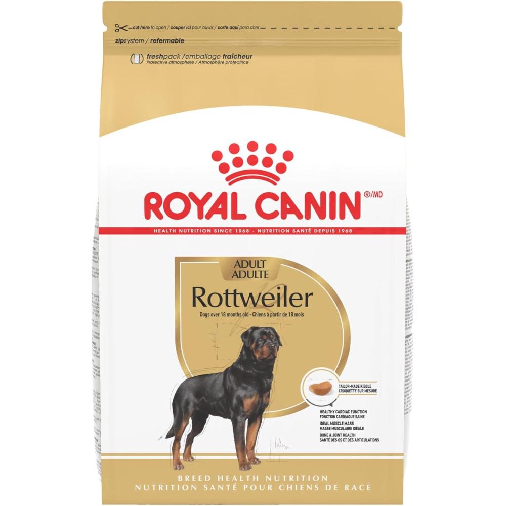 imageRoyal Canin Rottweiler Adult Breed Specific Dry Dog Food 30 lb bag