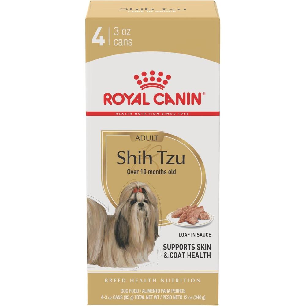 imageRoyal Canin Shih Tzu Adult Breed Specific Wet Dog Food 3 Oz Can 4Pack3 Ounce Pack of 4