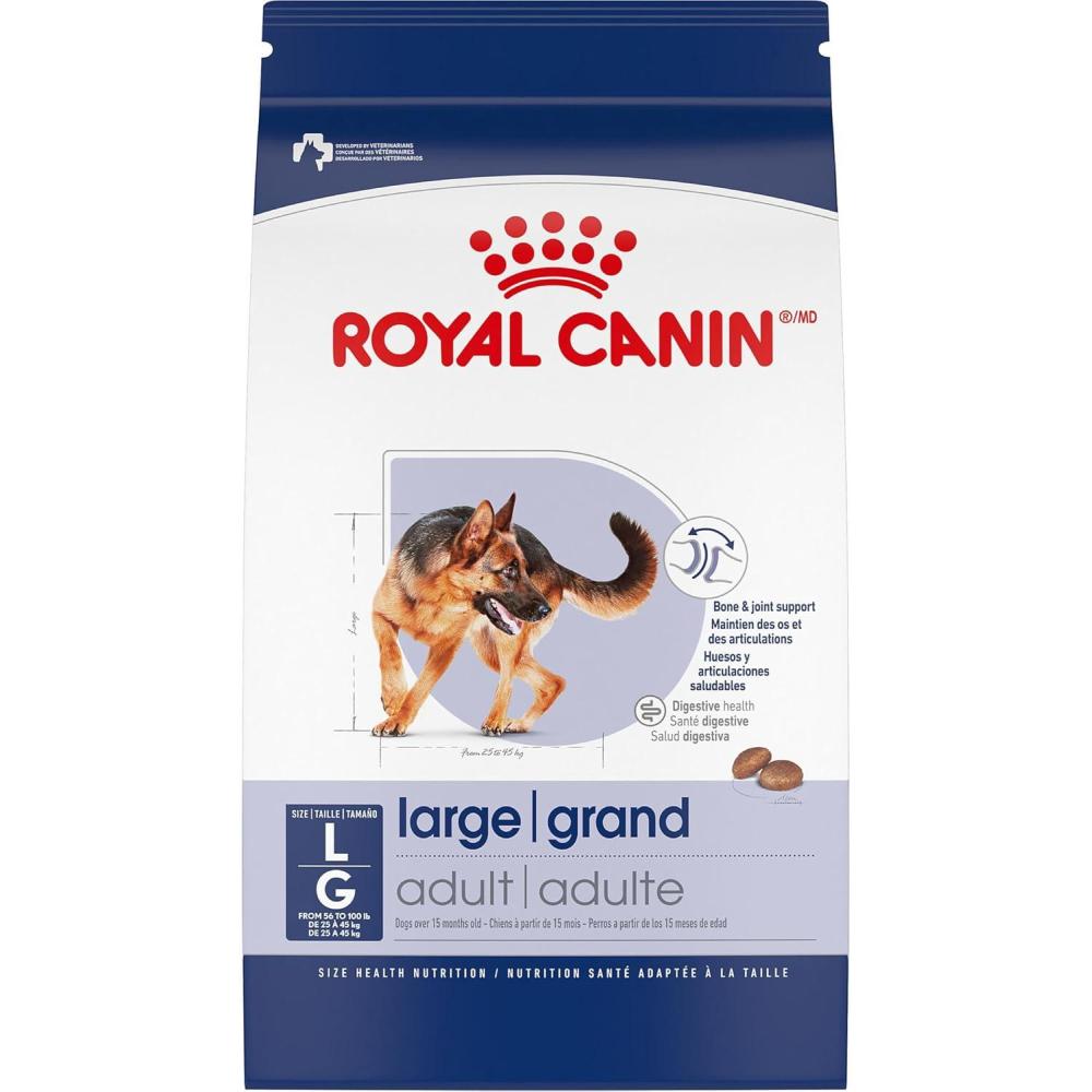 imageRoyal Canin Size Health Nutrition Large Adult Dry Dog Food 17 lb Bag17 Pound Pack of 1