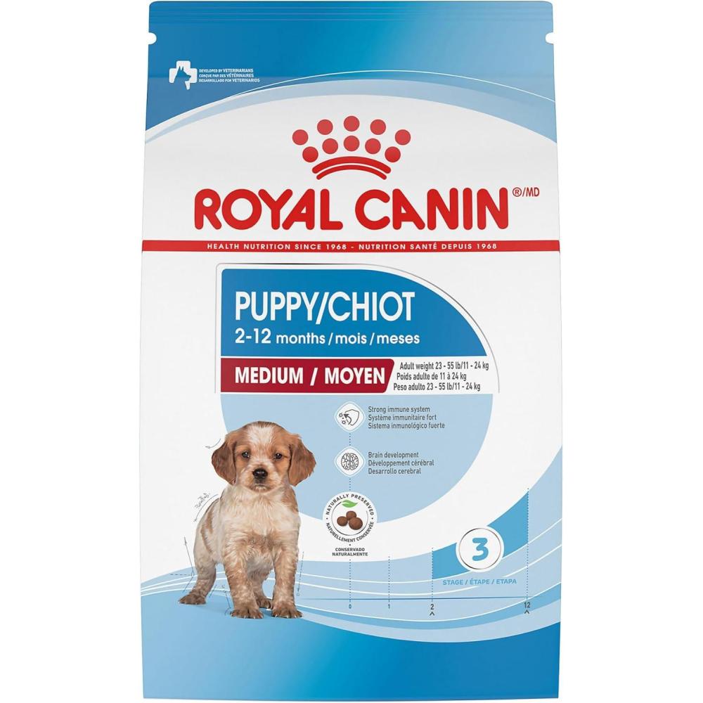 imageRoyal Canin Size Health Nutrition Medium Puppy Thin Slices in Gravy Dog Food 13 oz Pack of 1217 Pound Pack of 1