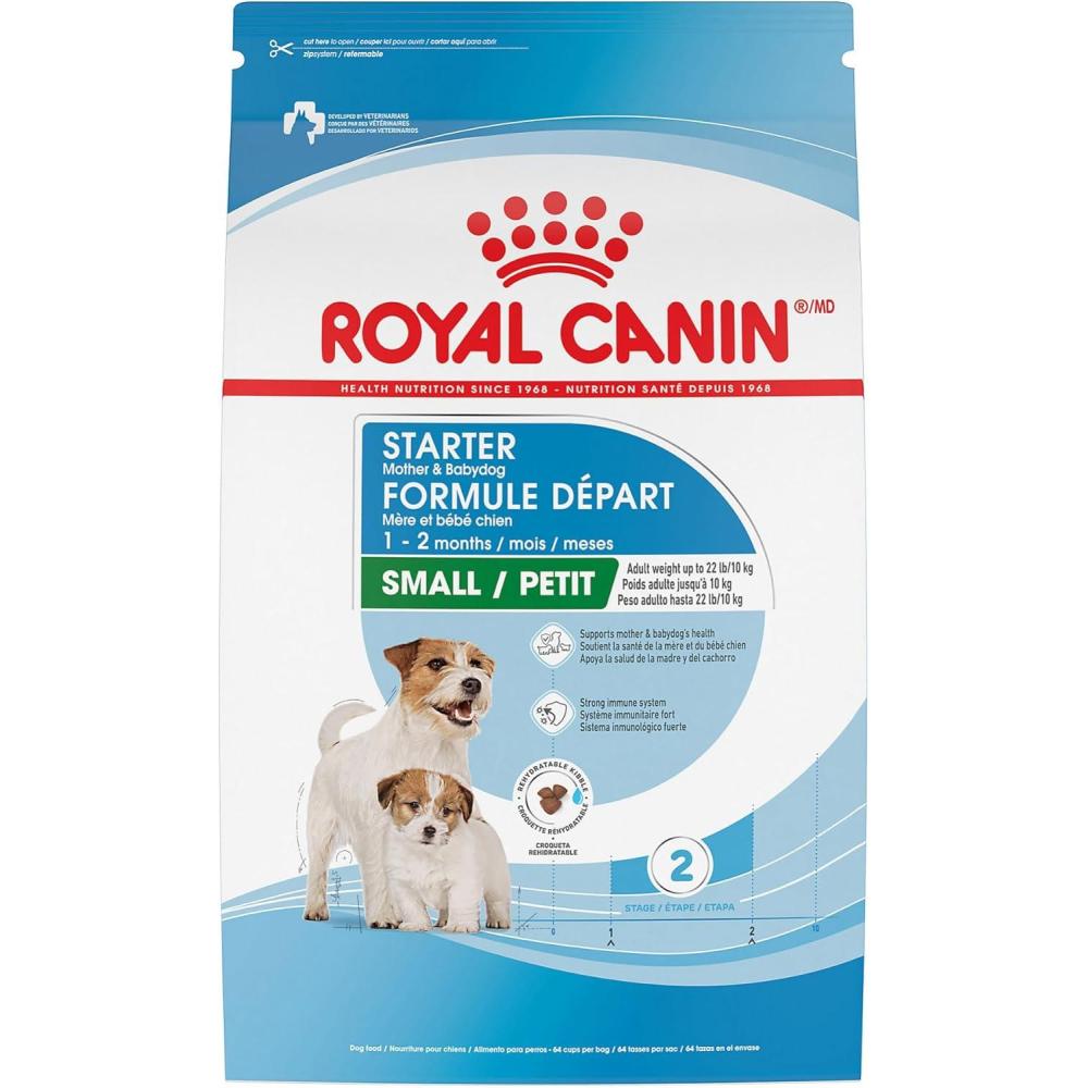 imageRoyal Canin Size Health Nutrition Starter Mother ampamp Babydog Mousse in Sauce Dog Food 51 oz Pack of 2425 Pound Pack of 1