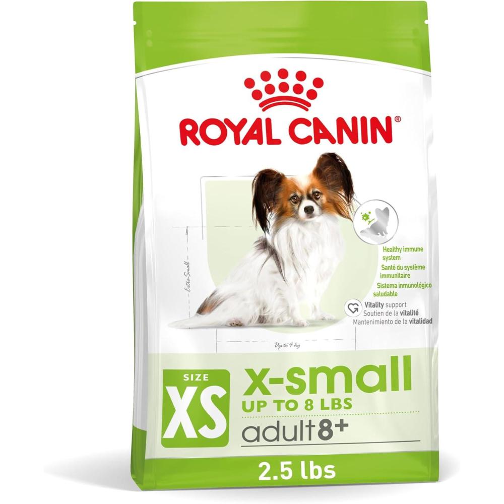 imageRoyal Canin Size Health Nutrition XSmall 8 Senior Dry Dog Food 25 lb Bag
