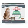 Royal Canin Feline Care Nutrition Digestive Care Adult Thin Slices in Gravy and Loaf in Sauce Cat Food, 3 oz (Pack of 12)(3 Ounce (Pack of 6))