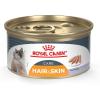 Royal Canin Feline Care Nutrition Hair & Skin Care Adult Loaf in Sauce Cat Food, 5.1 oz (Pack of 24)(3 Ounce (Pack of 24))