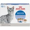 Royal Canin Feline Health Nutrition Indoor Adult Morsels in Gravy Cat Food, 3 oz (Pack of 12)(3 Ounce (Pack of 12))
