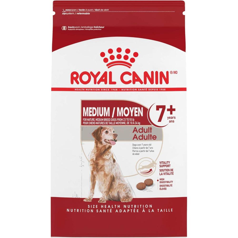 imageRoyal Canin Medium Aging 10 Senior Dry Dog Food 30 lb bag6 Pound Pack of 1