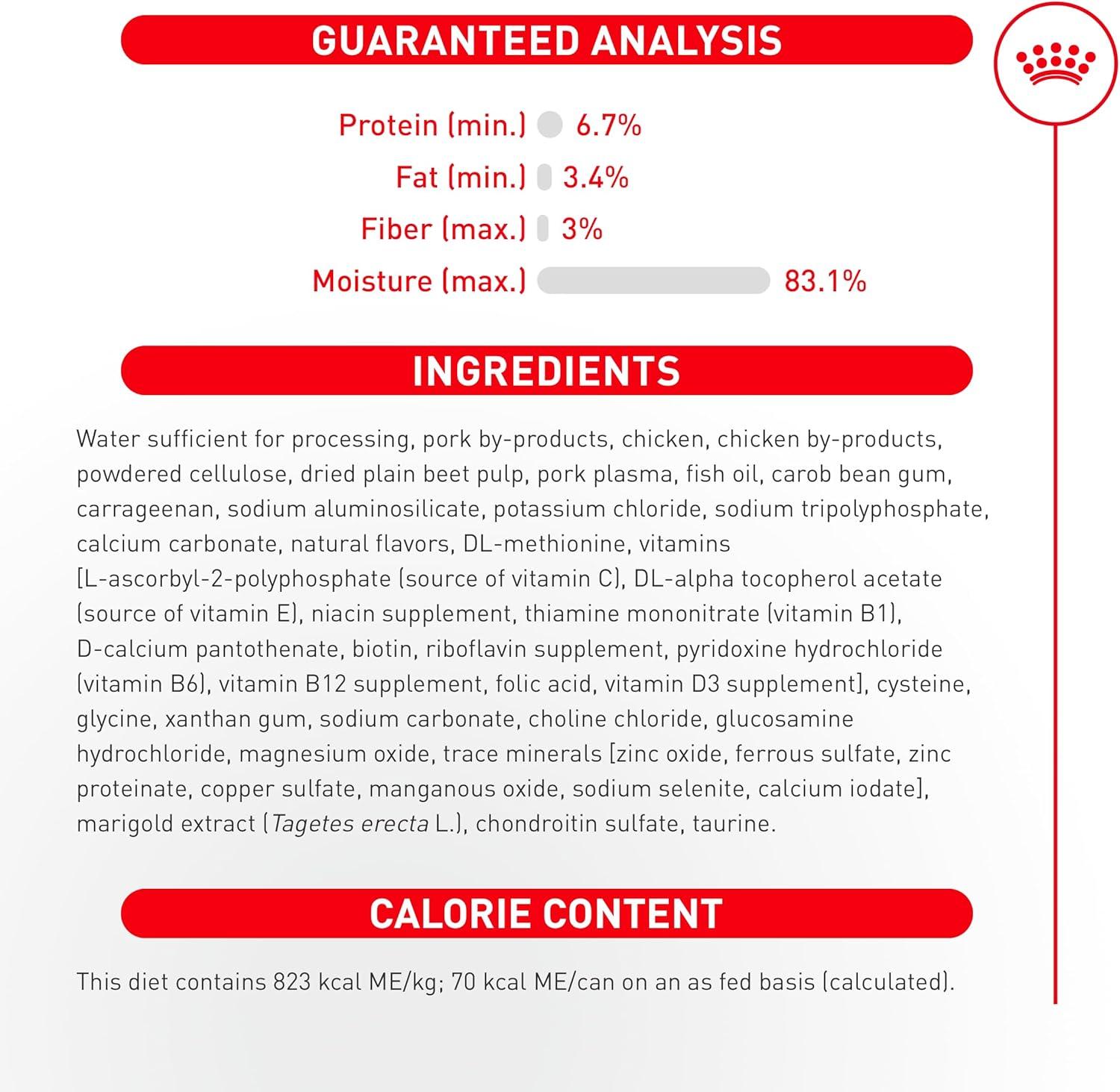 image:imageRoyal Canin Breed Health Nutrition French Bulldog Wet Dog Food for Adult Dogs Loaf Wet Food for French Bulldogs 12 Months Supports Digestive Health and Bone amp Joint Health Multipack 6 x 3 oz cans113 Pound Pack of 1