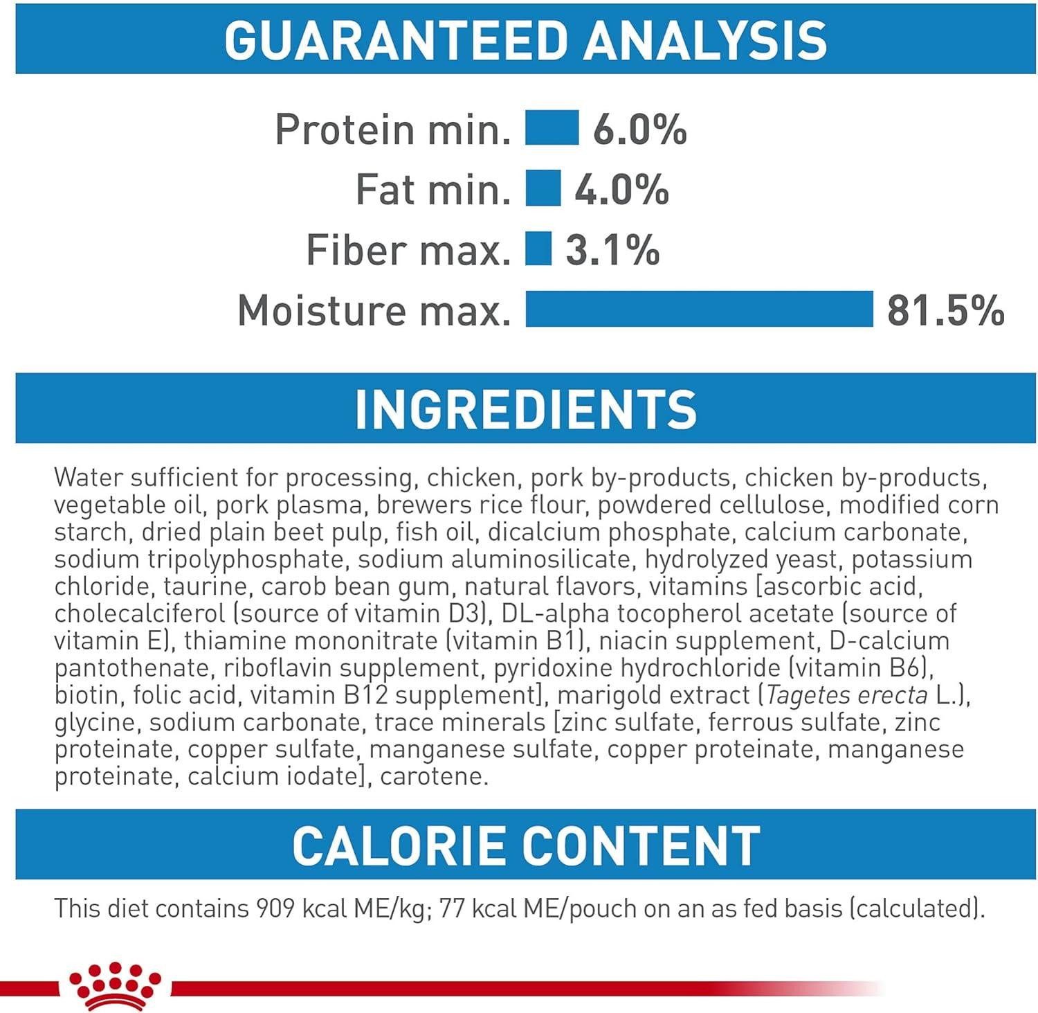 image:imageRoyal Canin Size Health Nutrition Small Puppy Chunks in Gravy Wet Dog Food 3 oz pouch 12count