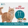 Royal Canin Feline Health Nutrition Aging 11+ Wet Cat Food for Seniors, Thin Slices in Gravy for Cats Over 11 Years, Supports Optimal Health & Vitality, 3 oz can, case of 12(3 Ounce (Pack of 6))